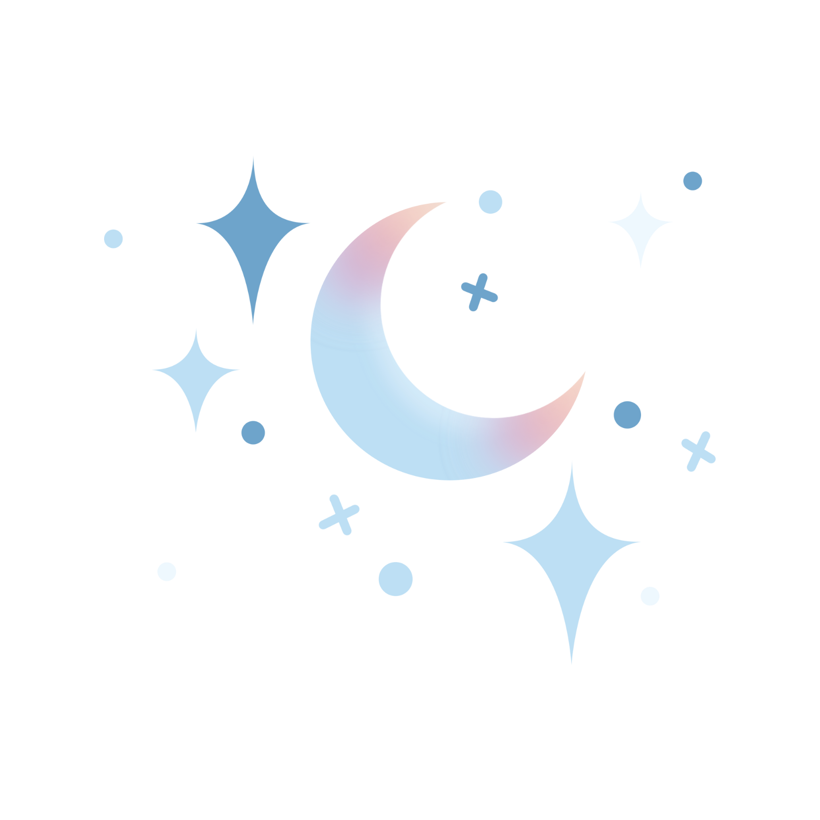 Sticker lune